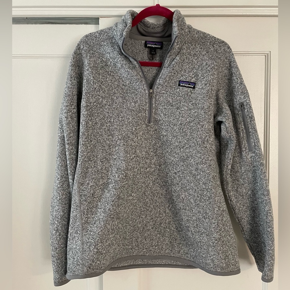 Patagonia better sweater quarter zip - large